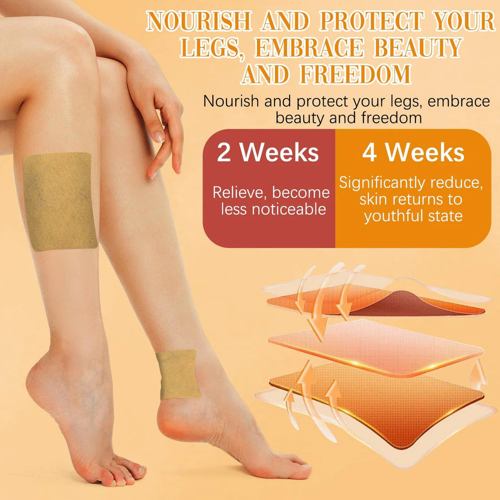 Varicose Vein Relief Patches – Instant Swelling & Pain Relief for Light, Healthy Legs