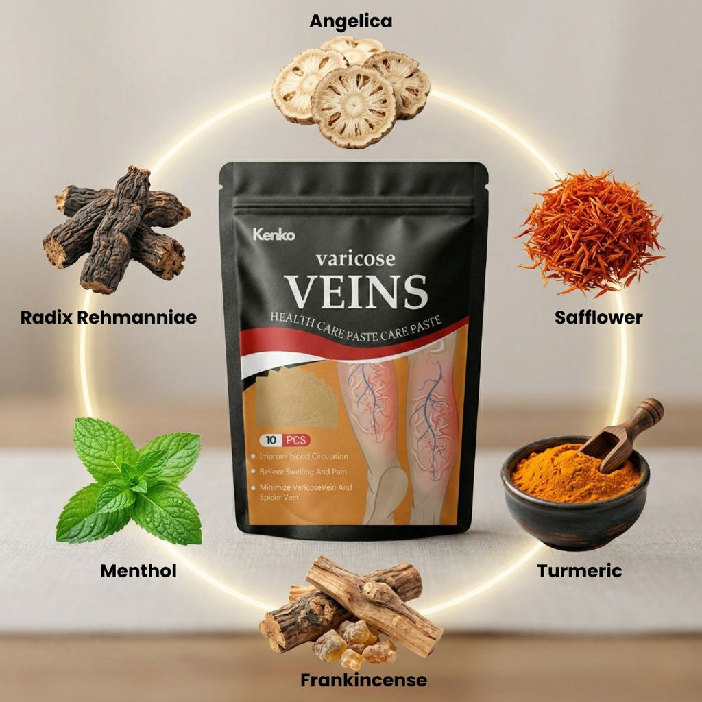 Varicose Vein Relief Patches – Instant Swelling & Pain Relief for Light, Healthy Legs